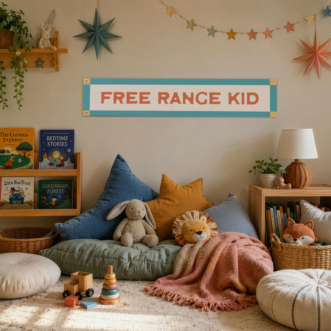 Free Range Kid Banner