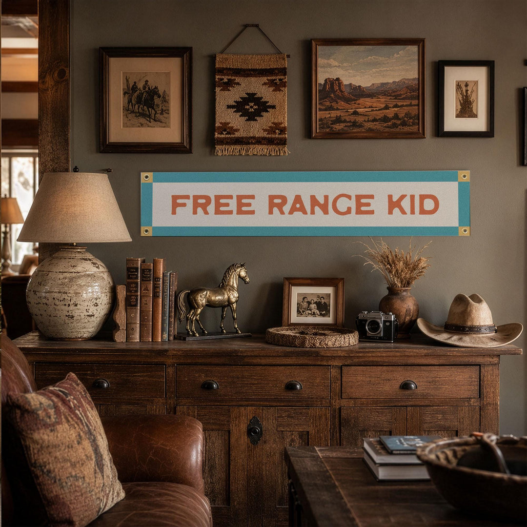Free Range Kid Banner