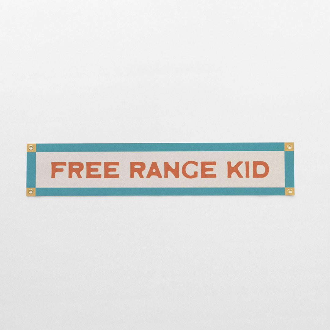 Free Range Kid Banner