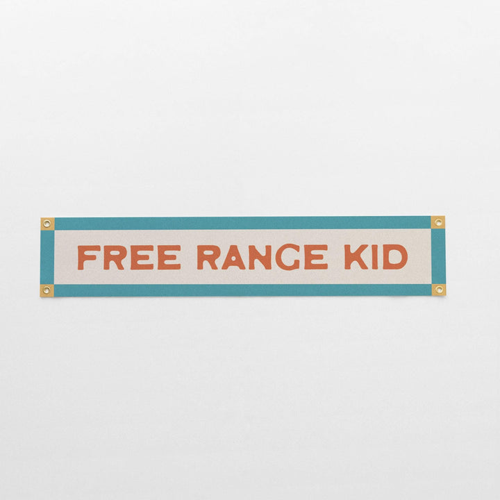 Free Range Kid Banner
