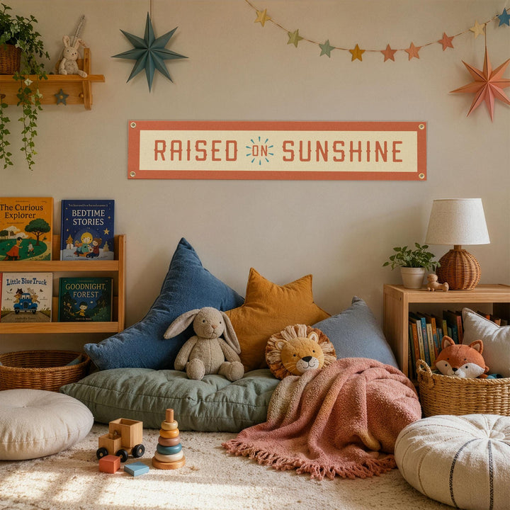 Raised On Sunshine Banner