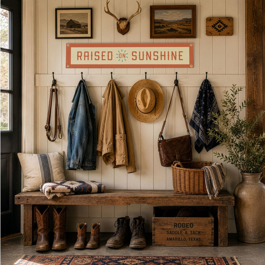 Raised On Sunshine Banner