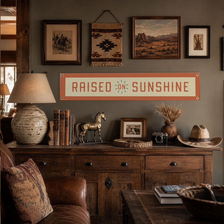 Raised On Sunshine Banner