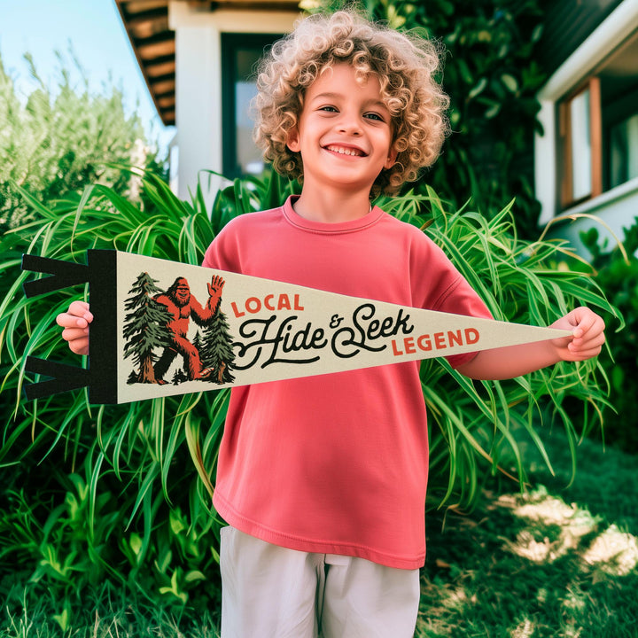 Local Hide &amp; Seek Legend Bigfoot Pennant