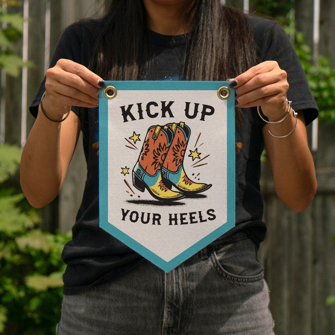 Kick Up Your Heels Camp Flag
