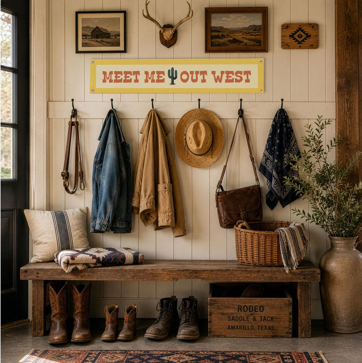 Meet Me Out West Banner