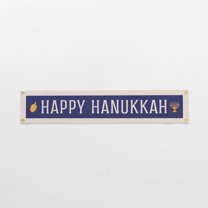 Happy Hanukkah Felt Banner