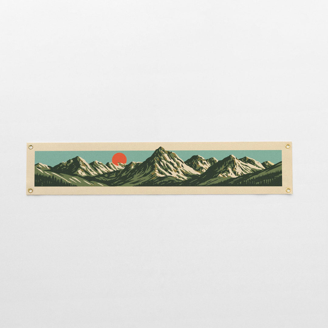 Mountain Landscape Banner
