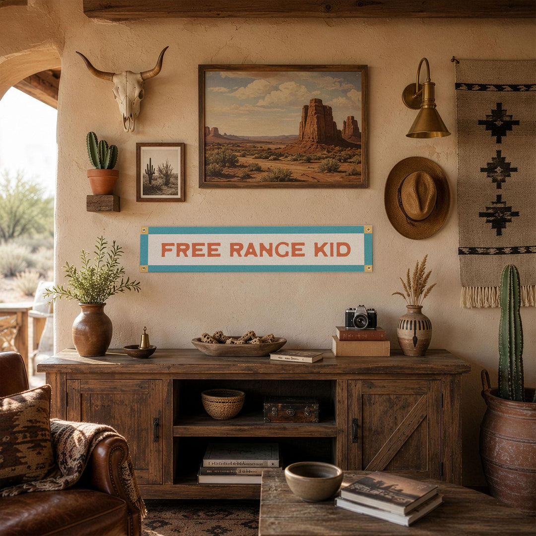 Free Range Kid Banner