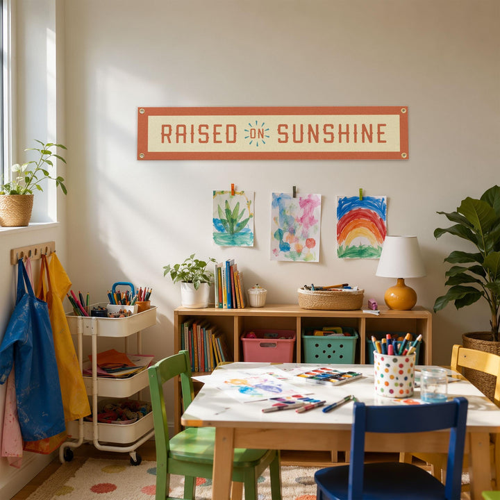 Raised On Sunshine Banner