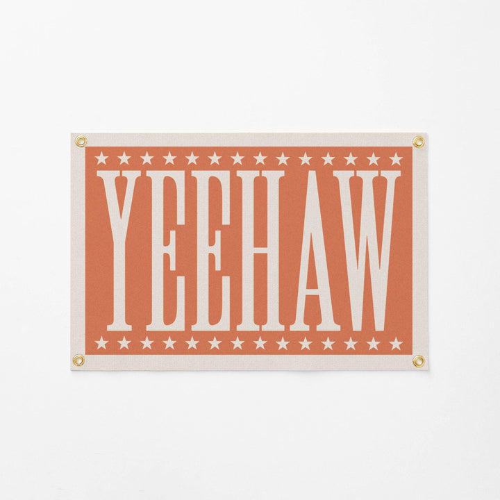 Yeehaw Western Banner