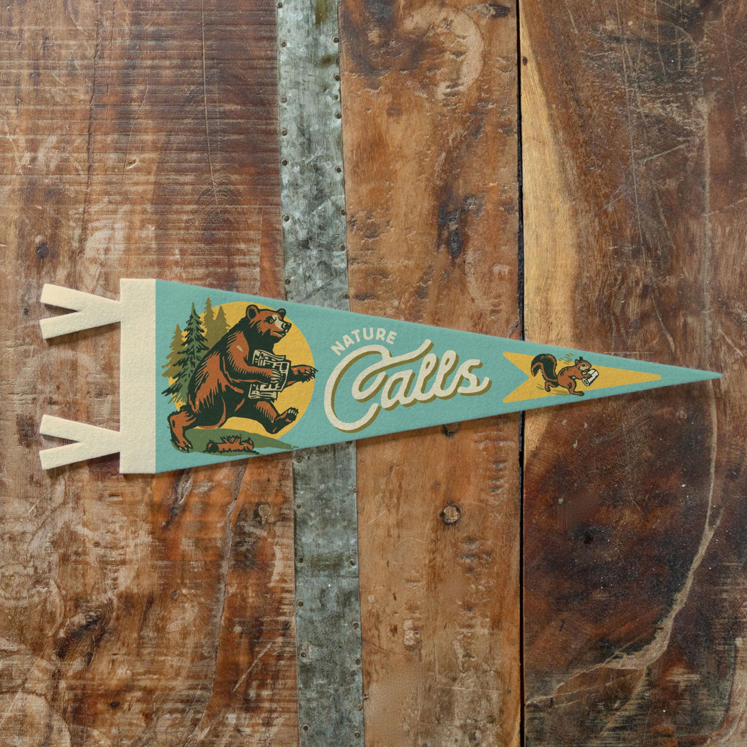 Nature Calls Pennant