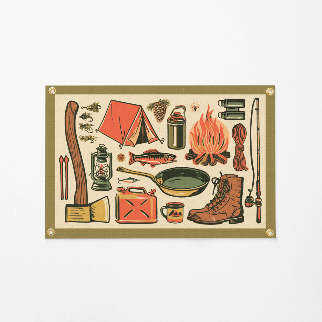 Camping Gear Banner