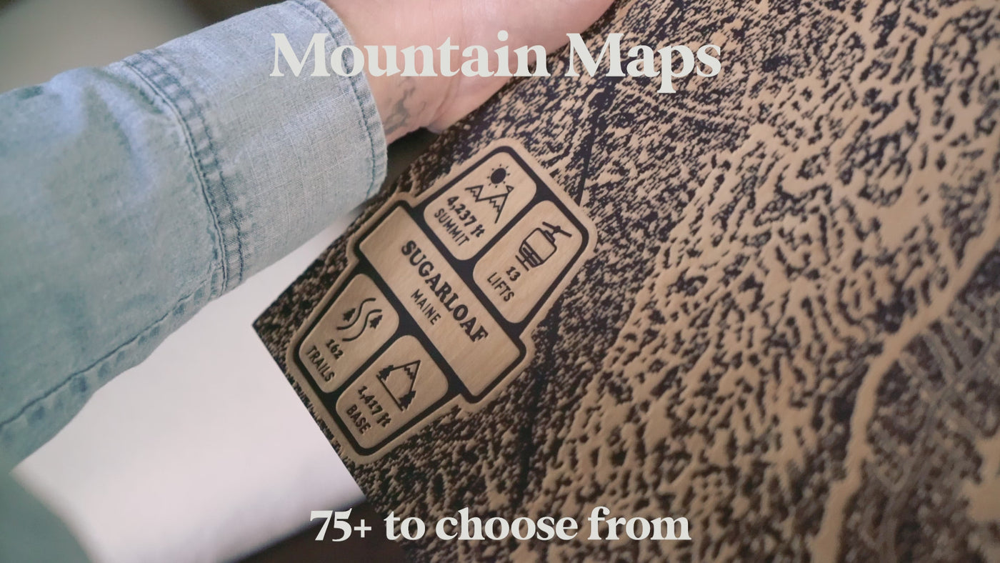 Bretton Woods, New Hampshire Ski Trail Map