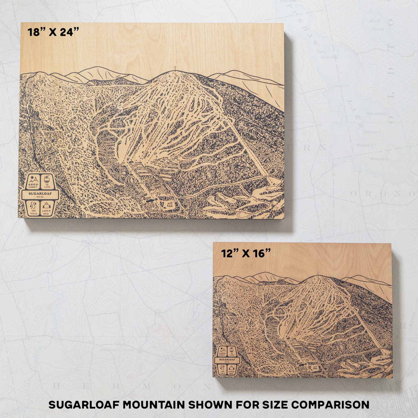 Vail, Colorado Ski Trail Map