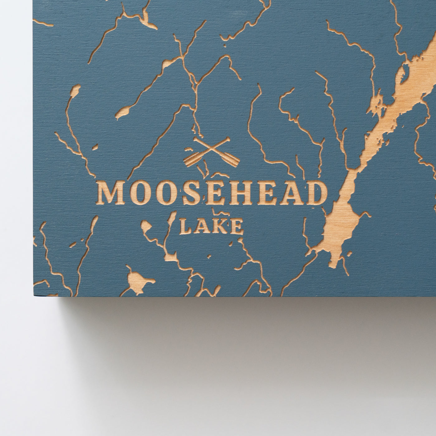 Moosehead Lake, Maine Lake Map