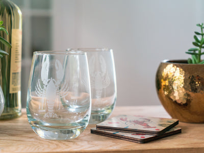 Lobster Stemless Wine