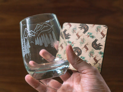 Scenic Mountains Stemless Wine
