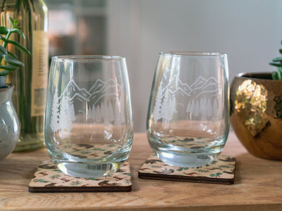 Scenic Mountains Stemless Wine