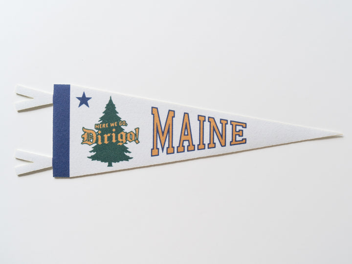Maine Felt Pennant