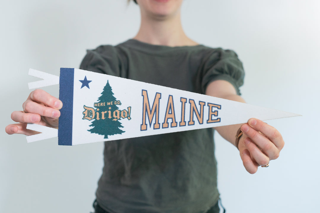 Maine Felt Pennant