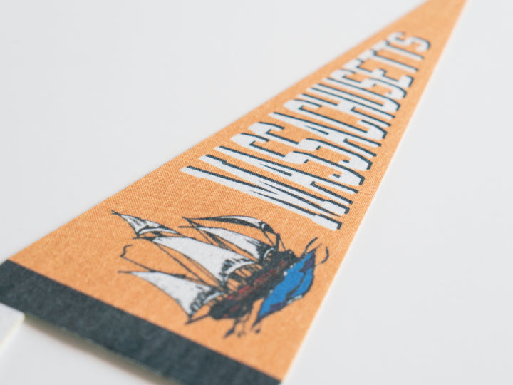Massachusetts Felt Pennant