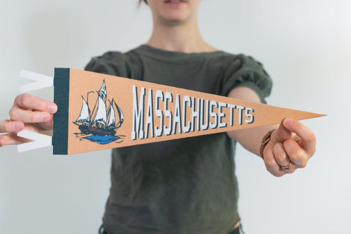 Massachusetts Felt Pennant