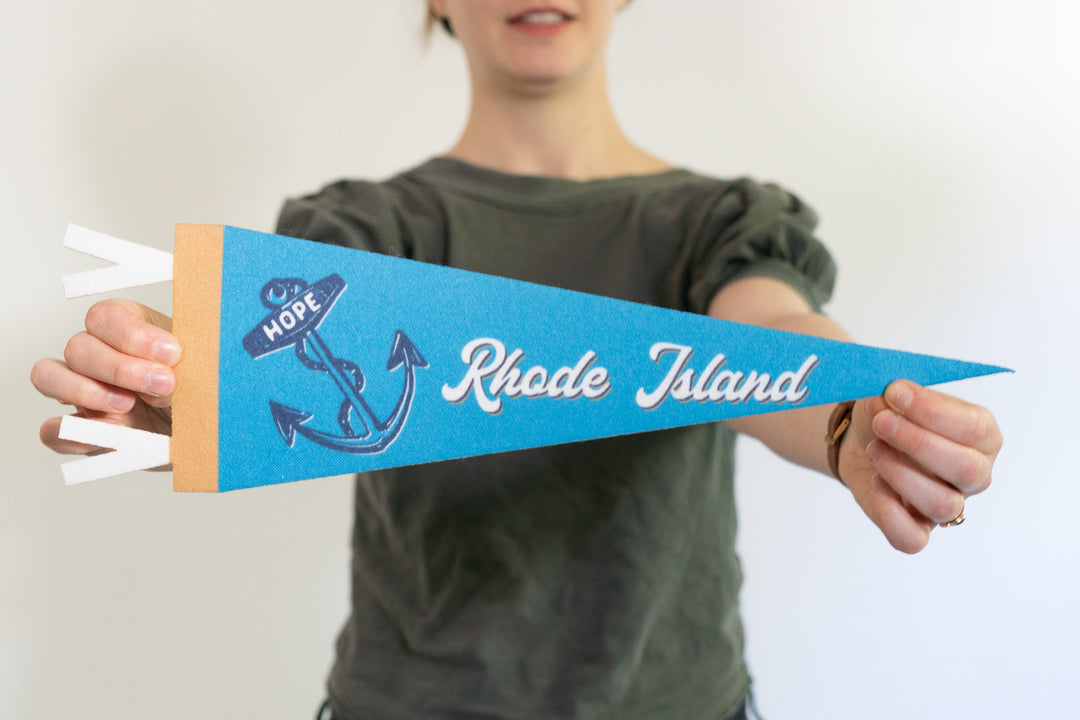Rhode Island Felt Pennant