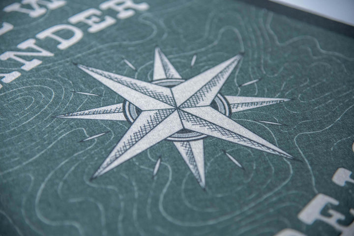 Not All Those Who Wander are Lost Felt Banner