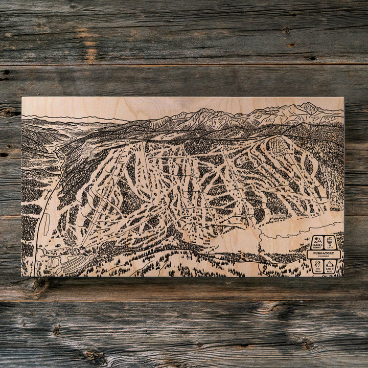 Purgatory, Colorado Ski Trail Map