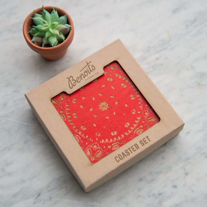 Bandana Coasters