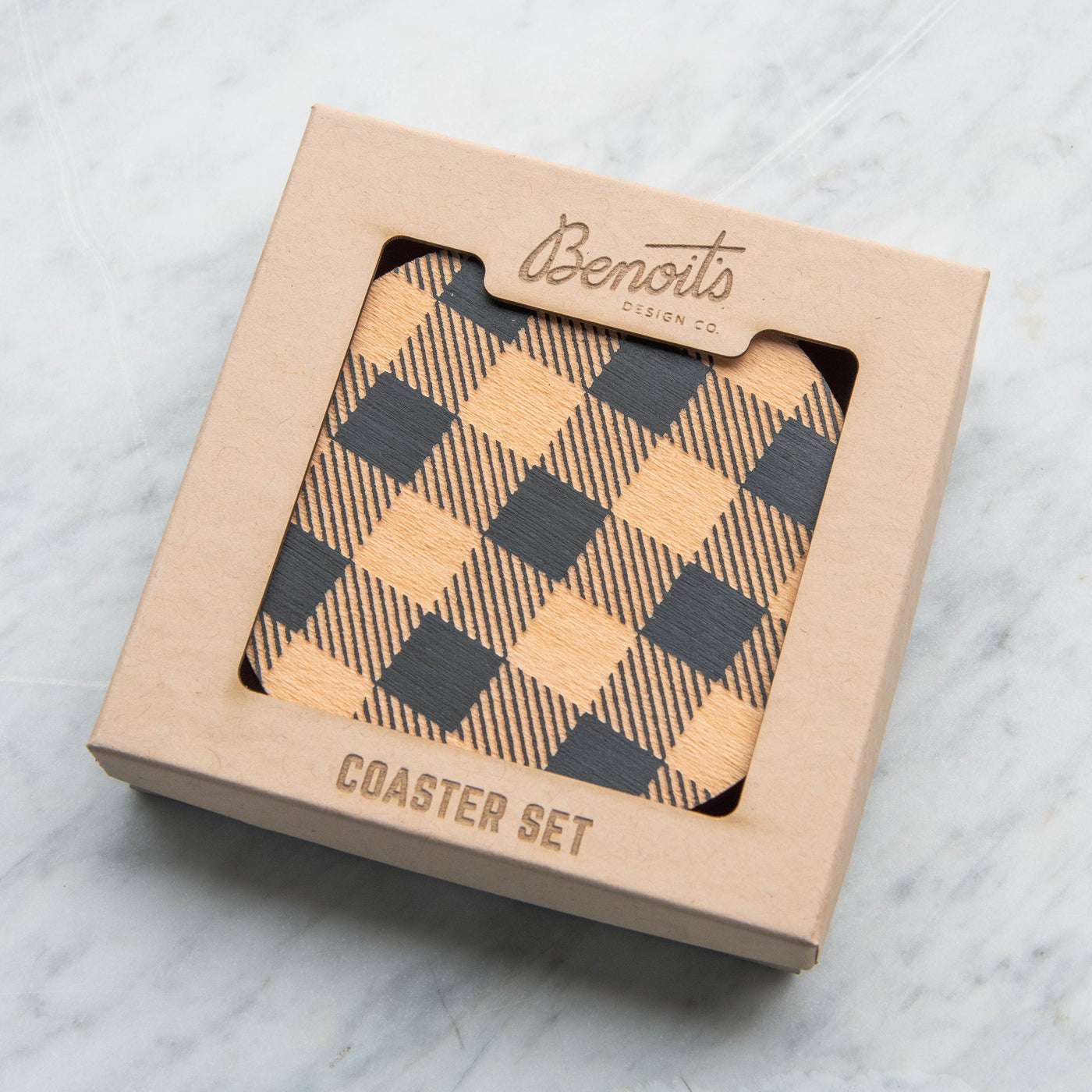 Black Buffalo Plaid