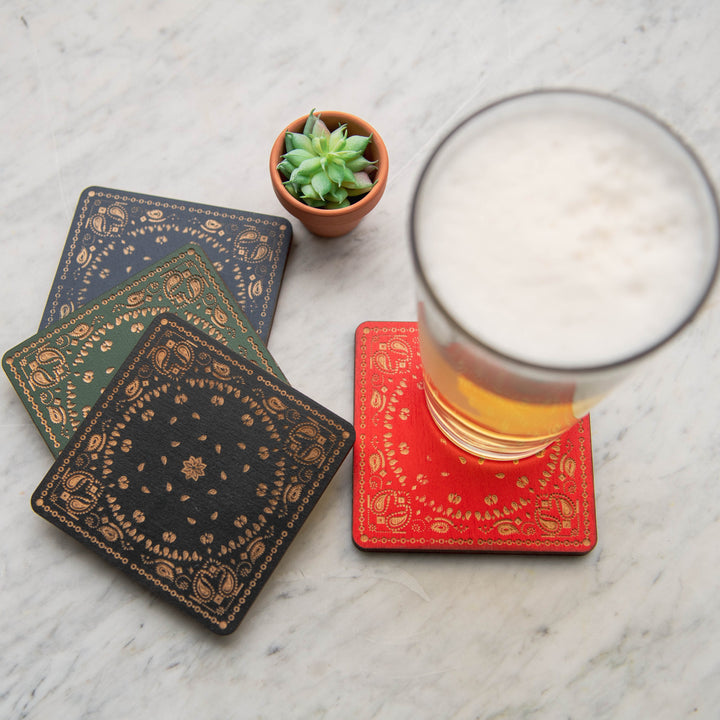 Bandana Coasters