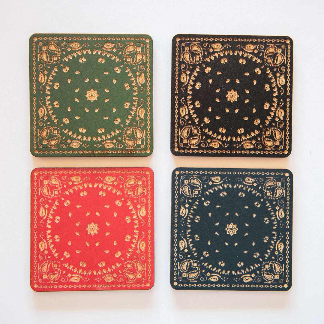 Bandana Coasters