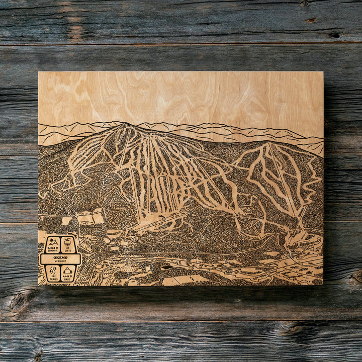 Okemo, Vermont Ski Trail Map