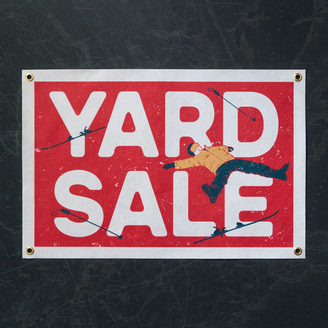 Yard Sale Felt Banner