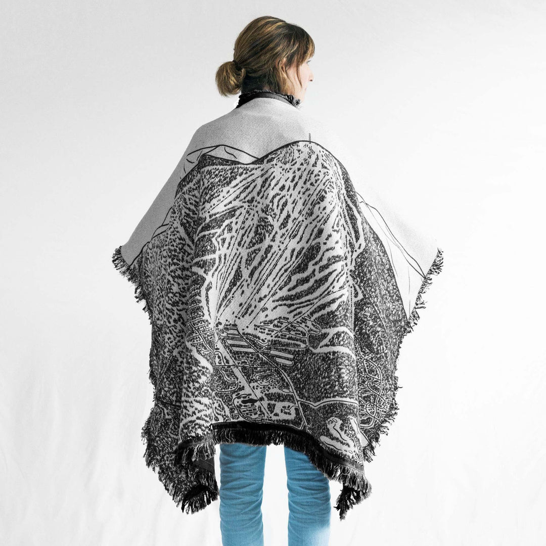 Keystone, Colorado Ski Trail Map Blankets