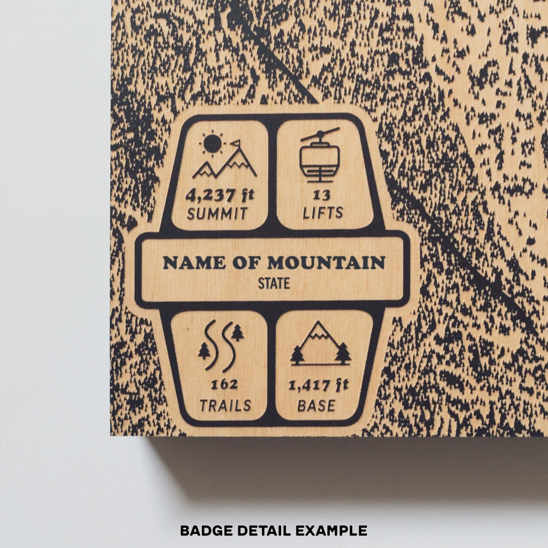 Wildcat, New Hampshire Ski Trail Map
