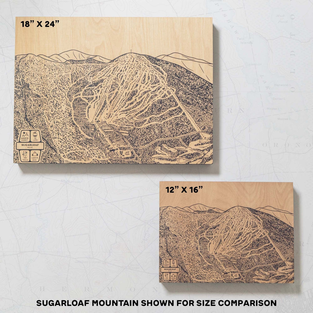 Attitash, New Hampshire Ski Trail Map