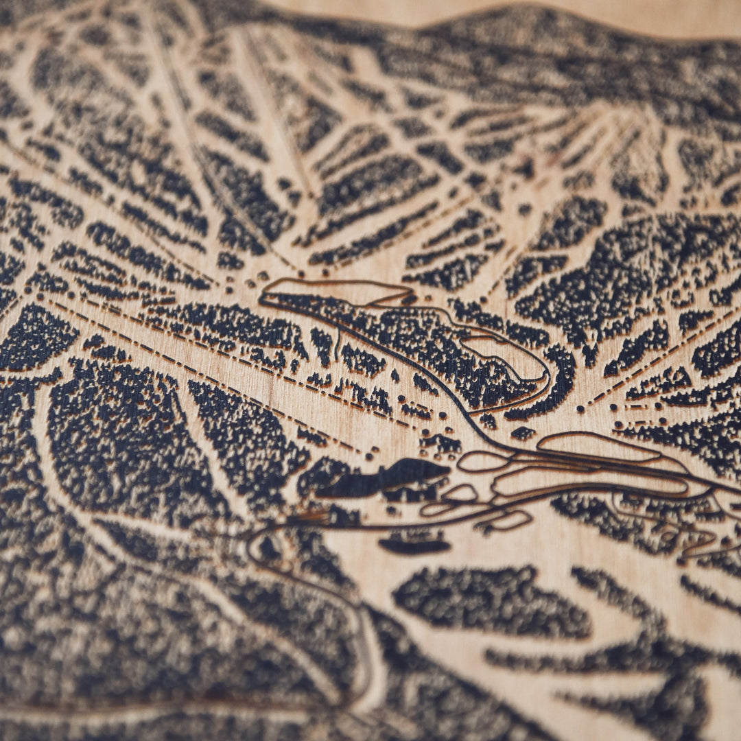 Killington, Vermont Ski Trail Map