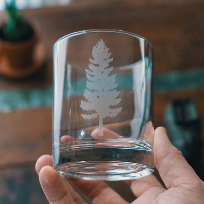 Pine Tree Glasses