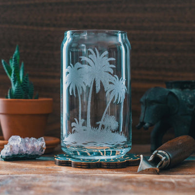Palm Tree Glasses