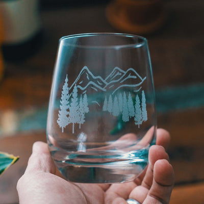 Scenic Mountain Glasses