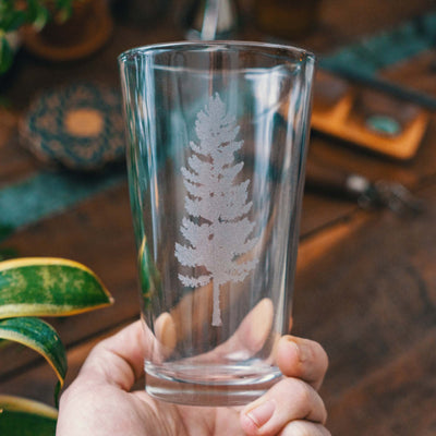 Pine Tree Glasses