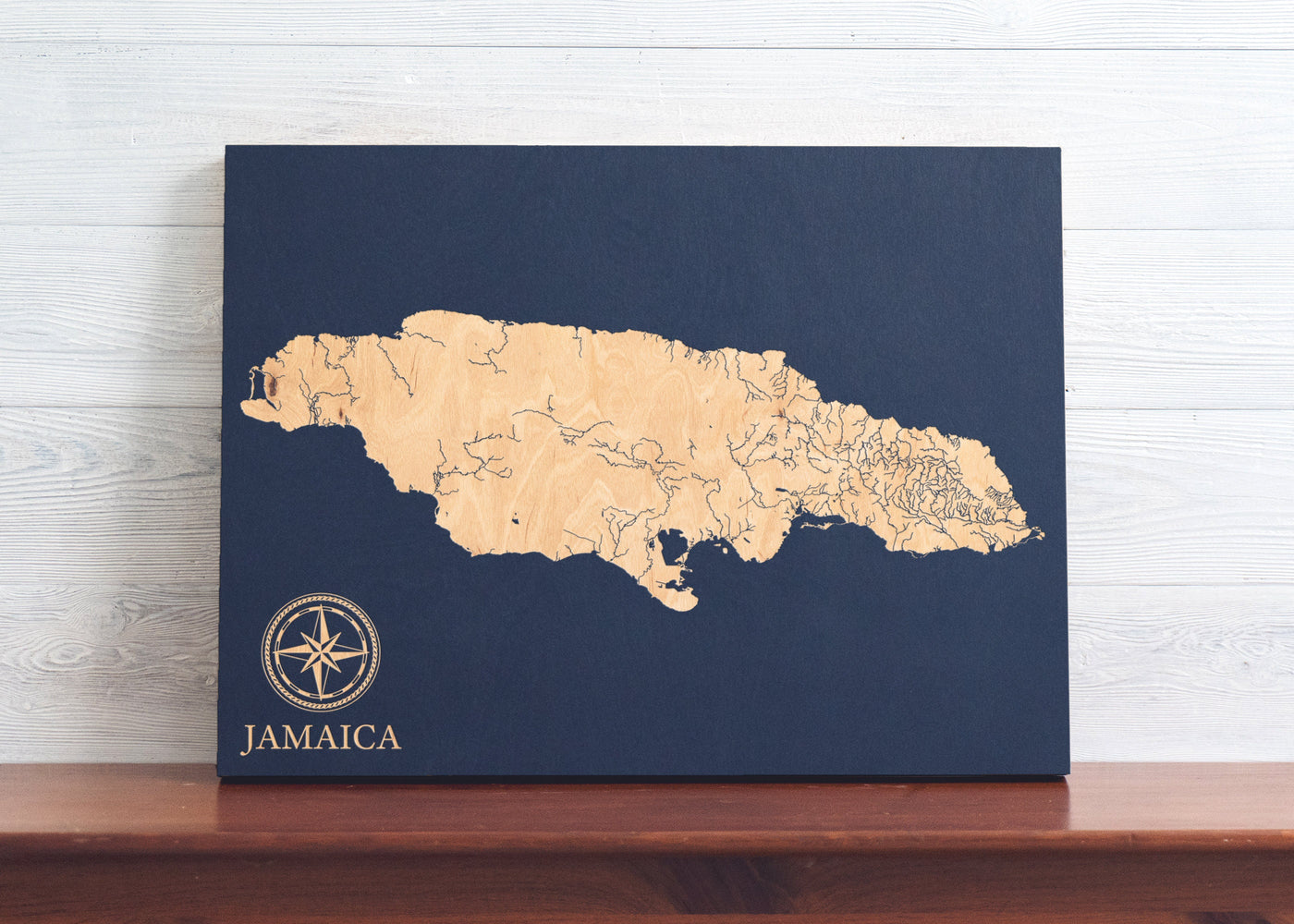 Jamaica International Coastal Map