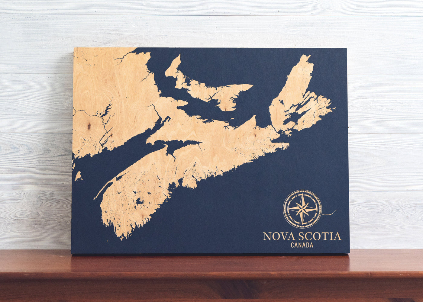 Nova Scotia, Canada International Coastal Map