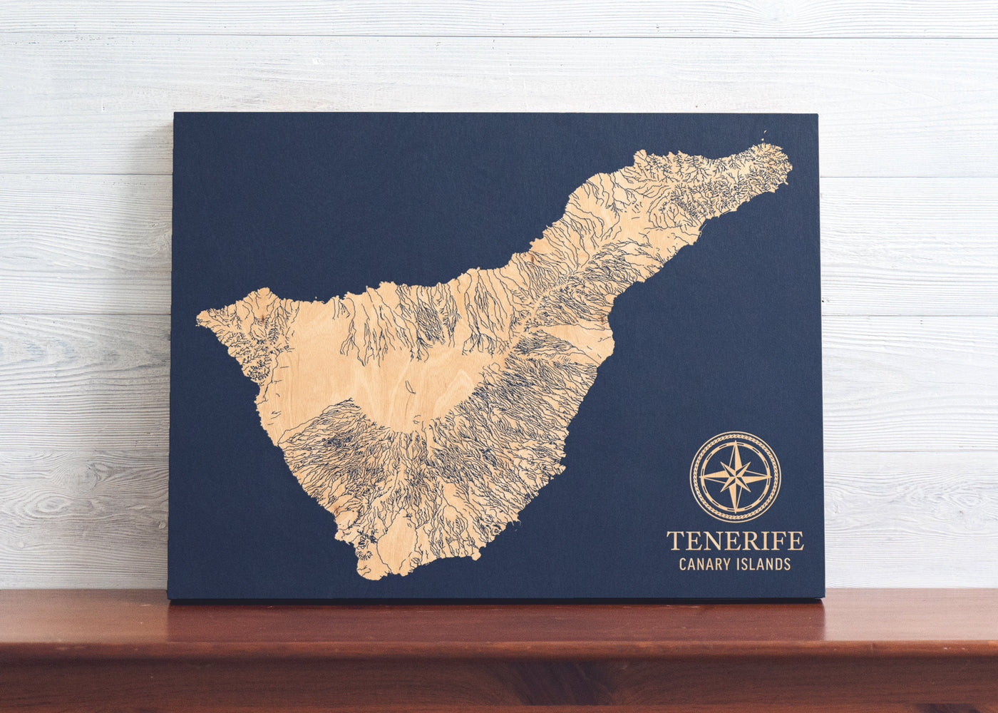 Tenerife, Canary Islands, Spain International Coastal Map