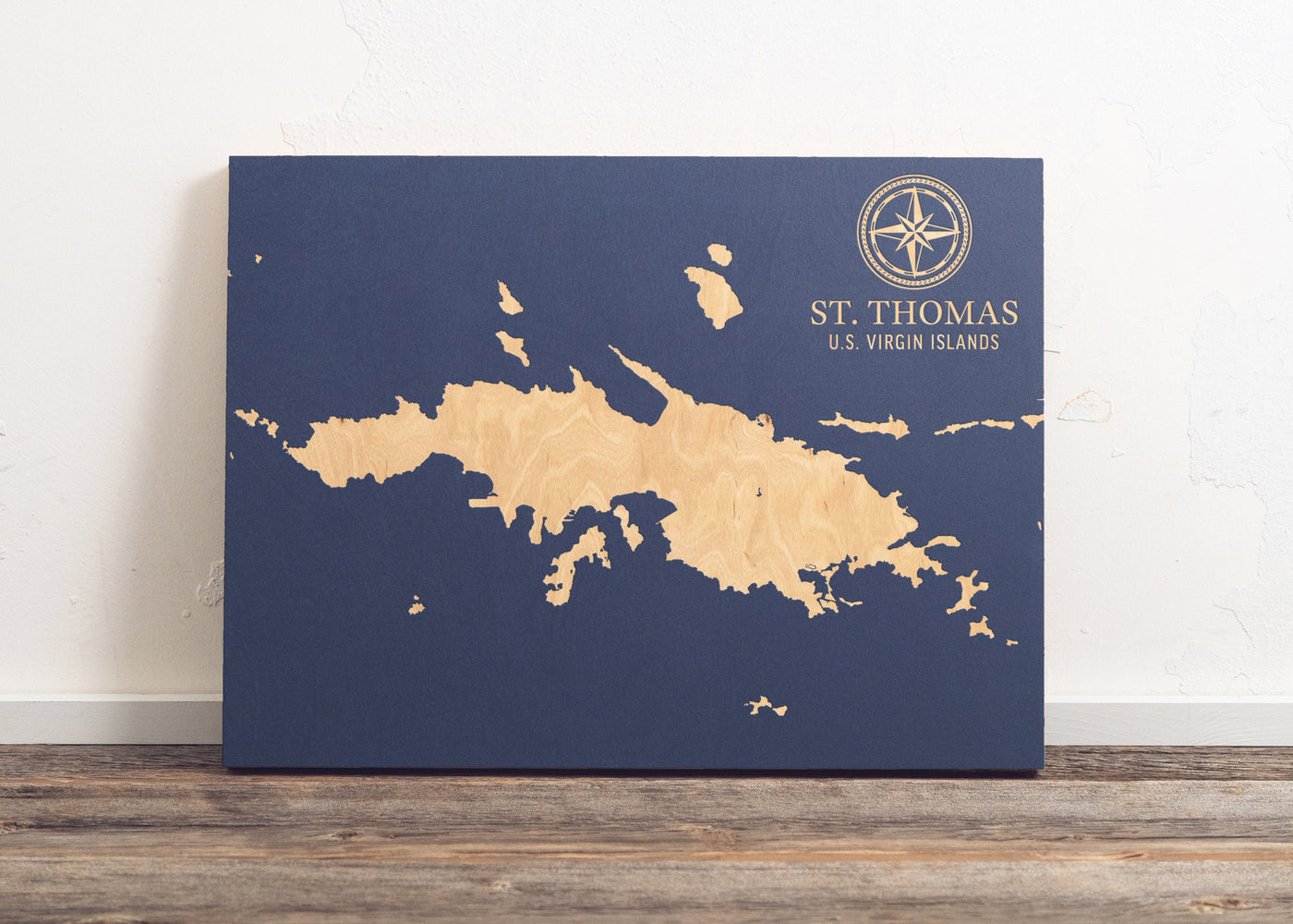 St Thomas, U.S. Virgin Islands U.S. Coastal Map