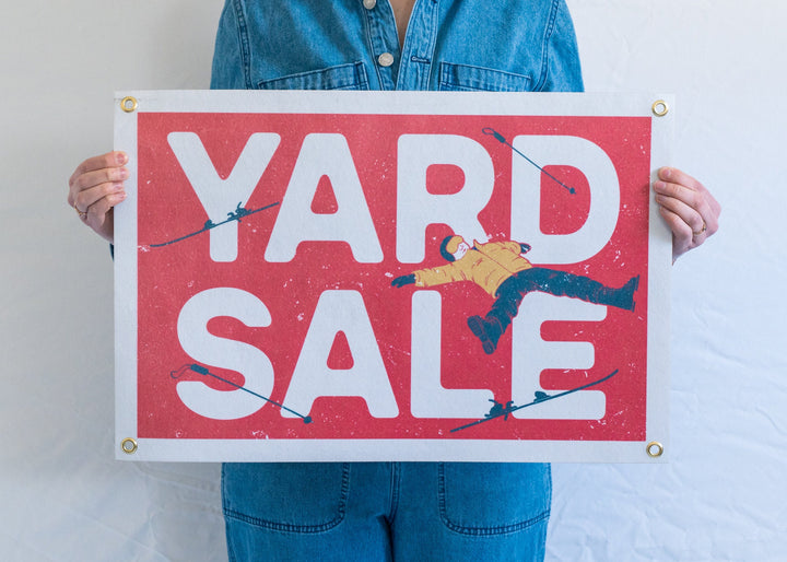 Yard Sale Felt Banner
