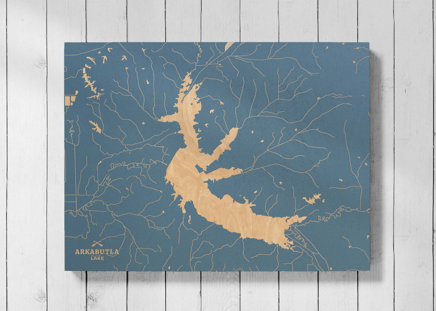 Arkabutla Lake, Mississippi Lake Map